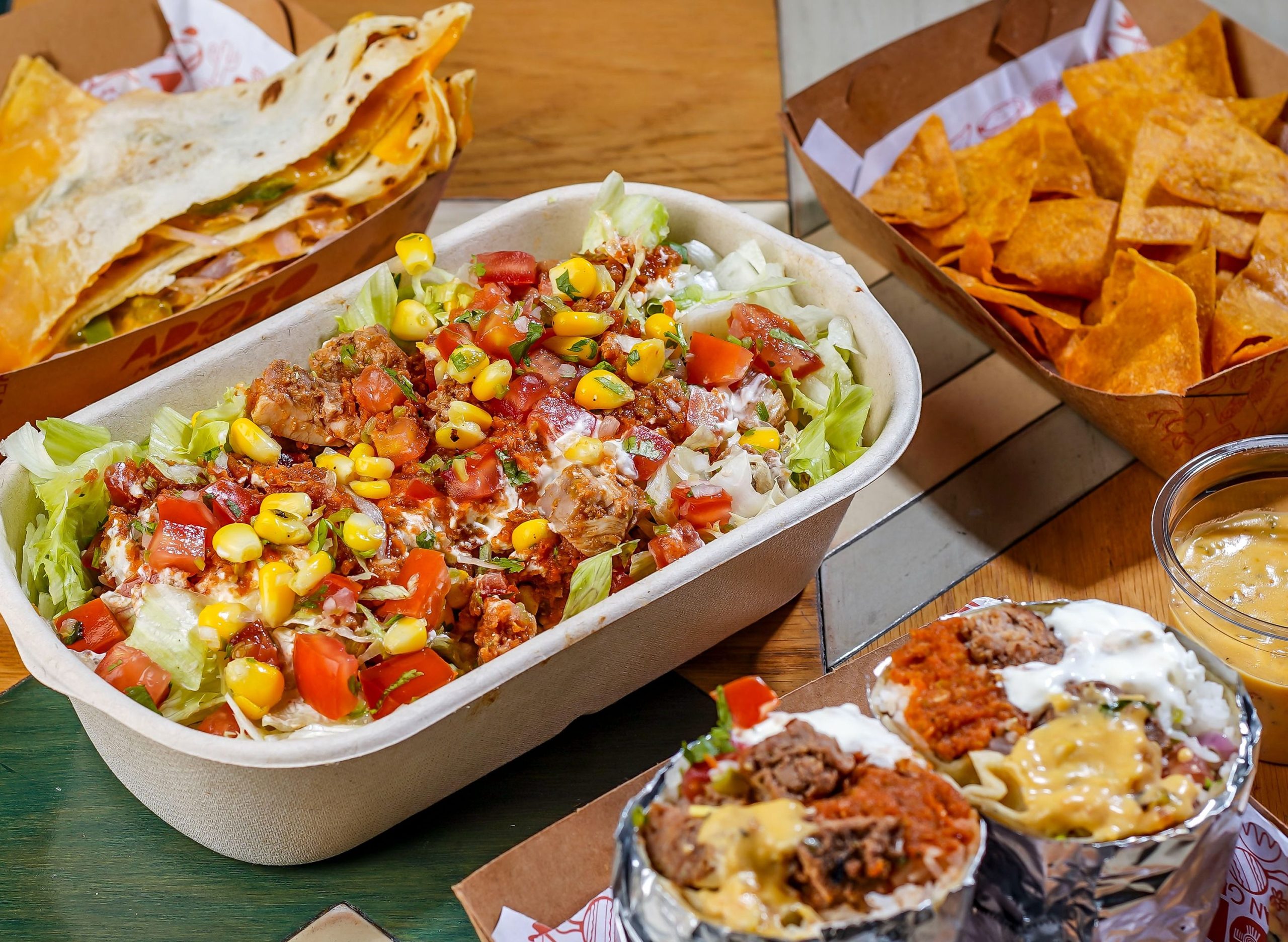 Combination with Salads at Your Favourite Mexican Restaurant in Karachi